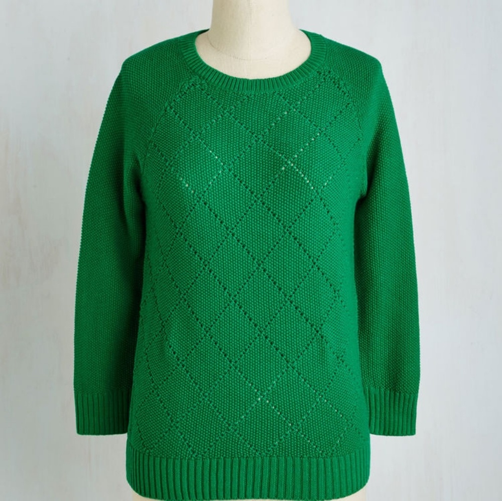 Kelly Green Sweater